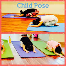 Balasana or the child’s pose