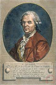 Franz Anton Mesmer - first officially recognized hypnotherapist