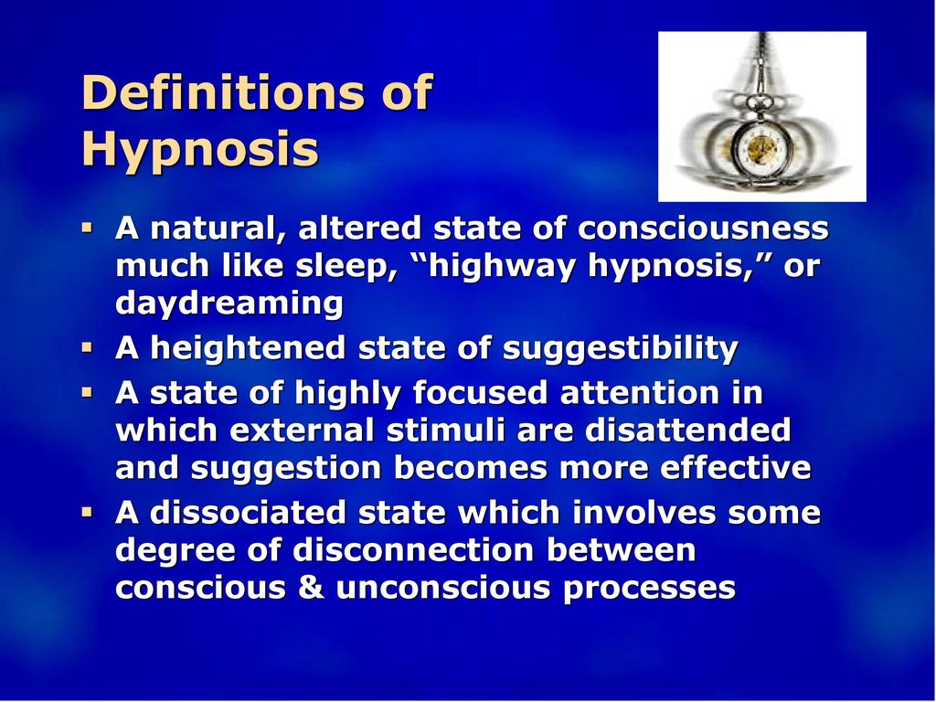Is hypnosis like sleep