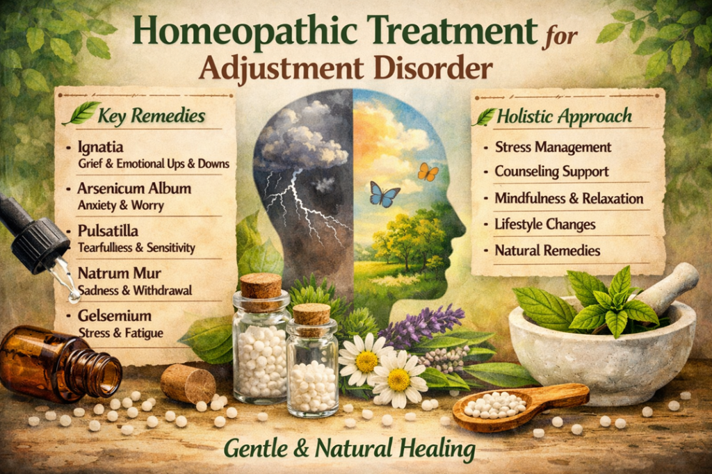 Homeopathic Treatment for Adjustment disorder