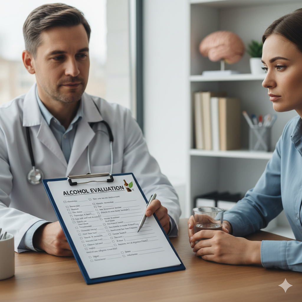 Alcohol Evaluation common questionnaire