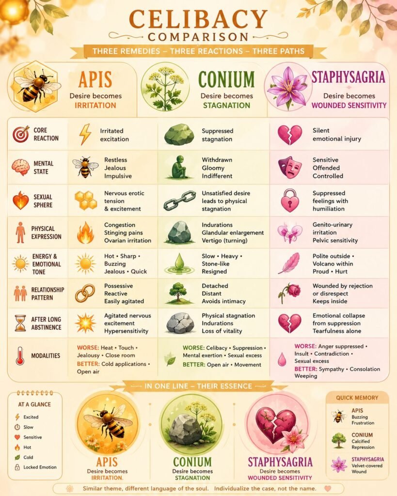 Celibacy homeopathic management