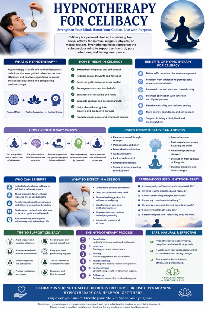 Hypnotherapy for ceibacy