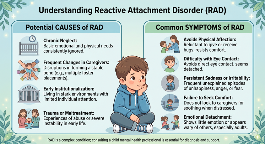 Reactive Attachment Disorder Causes and Symptoms