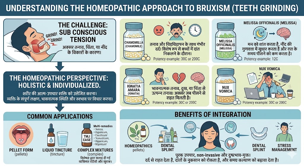 Homeopathy for bruxism