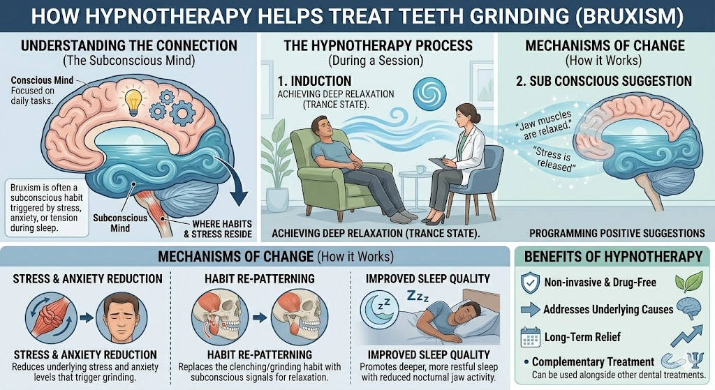 Hypnosis for teeth grinding