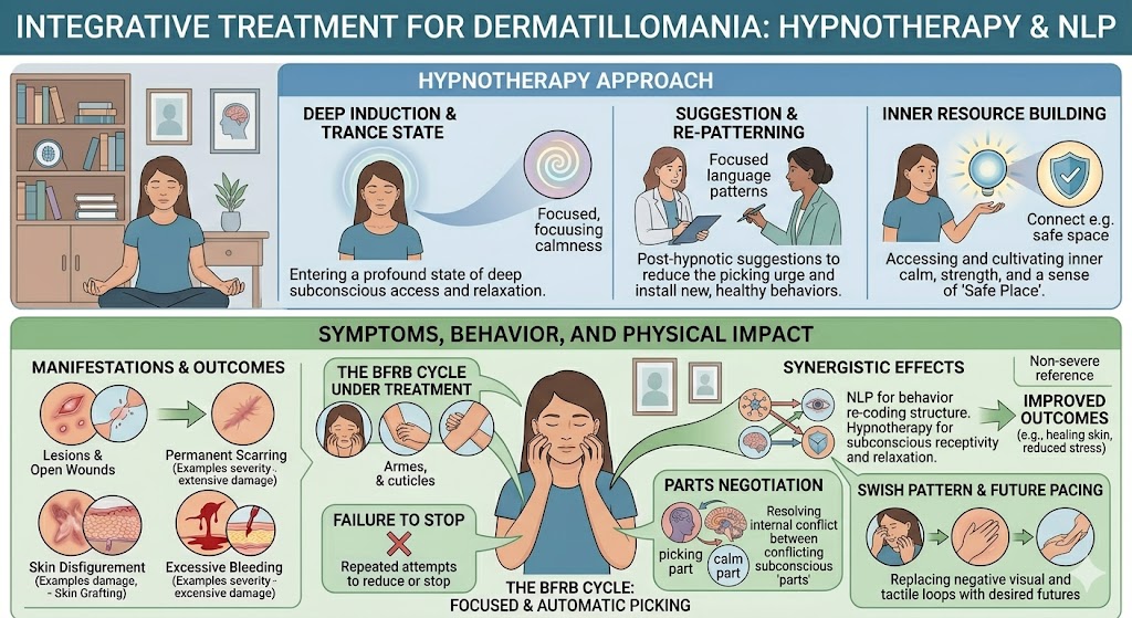 Hypnotherapy and NLP for Dermatillomania