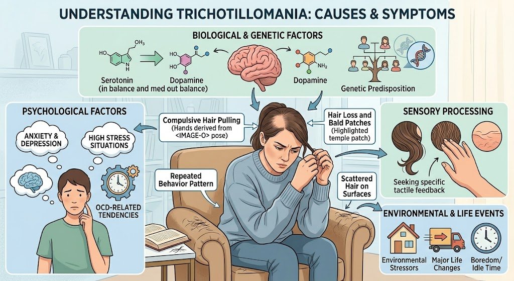 Trichotillomania Causes and Symptoms