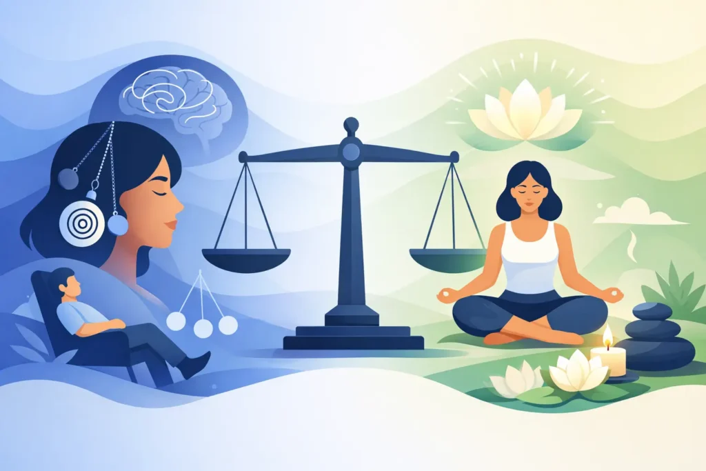 Hypnosis vs Meditation: What Actually Helps?
